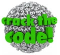 Crack the Code Number Sphere Breaking Password Security