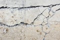 Crack concrete