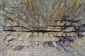 Crack in a concrete Wall floor ceiling. 03 Royalty Free Stock Photo
