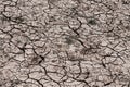 Crack ground of drought background. Royalty Free Stock Photo