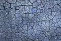 Crack pattern on dry soil background Royalty Free Stock Photo