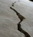 Crack in pavement 4