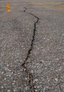 Crack in the pavement