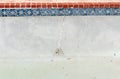 Crack in Pool wall Royalty Free Stock Photo