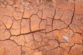 Crack soil ground texture. The natural texture of soil with cracks.