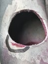 Crack in the weld. Inspection of welded seams by the method of penetrating substances. Defects in the weld