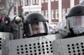 Crackdown on demonstrations in support of opposition politician Alexei Navalny