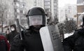 Crackdown on demonstrations in support of opposition politician Alexei Navalny