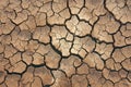 Cracked and arid ground, a testament to prolonged dryness