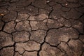 cracked Barren earth or ground