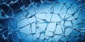 Cracked Blue Ice Texture