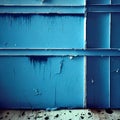 Cracked blue paint texture