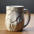 Realistic Cracked Ceramic Coffee Mug - Creative Commons Attribution