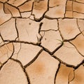 Cracked clay ground Royalty Free Stock Photo