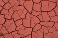 Cracked clay soil Texture, background, seamless pattern Royalty Free Stock Photo