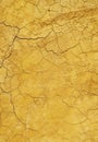 Cracked clay wall background Royalty Free Stock Photo
