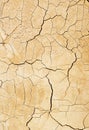 Cracked clay wall background Royalty Free Stock Photo