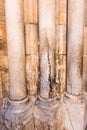 Cracked Column at Holy Sepulcher Church