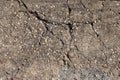 Cracked Concrete / Ground Clutter Texture - perfect for videogames, web design, visual design or signs! Royalty Free Stock Photo