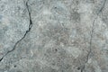 Cracked concrete surface texture, top view Royalty Free Stock Photo