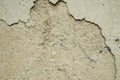 Cracked concrete, vintage rift on old background,old wall Royalty Free Stock Photo