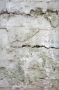 Cracked Concrete Wall Royalty Free Stock Photo