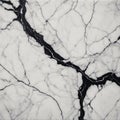 cracked concrete wall A square image of a white marble texture with thin black veins