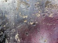 Cracked concrete Wall texture with reflecting spray color Royalty Free Stock Photo