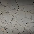 990 Cracked Concrete Wall: A textured and urban background featuring a cracked concrete wall in rugged and worn-out tones that c