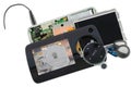 Cracked disassembled audio video player