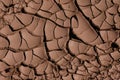 Cracked Dried Mud Royalty Free Stock Photo