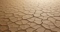 Cracked, dry earth forms an intricate pattern of irregular shapes, indicative of arid Royalty Free Stock Photo