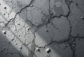 Cracked Dry Earth Surface with Shadows Abstract Texture Background Royalty Free Stock Photo