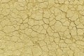 Cracked Dry Earth Top View as Global Warming Concept Royalty Free Stock Photo