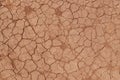 Cracked Dry Earth Top View as Global Warming Concept Royalty Free Stock Photo