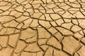 Cracked dry mud pattern Royalty Free Stock Photo