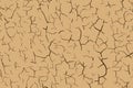 Cracked dry soil beige and brown seamless texture Royalty Free Stock Photo