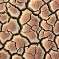 Environmental stresses impacting soil integrity, often seen in regions affected Royalty Free Stock Photo