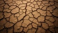 Cracked dry soil surface, drought ound texture, and desert pattern, abstract backgrounds Royalty Free Stock Photo