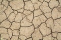 Cracked dry soil Royalty Free Stock Photo