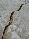 Cracked Earth, Dead Sea Jordan Royalty Free Stock Photo