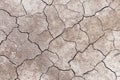 Cracked earth due to lack of water in the municipality of Monforte Royalty Free Stock Photo