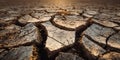Cracked Earth Texture Arid Land Surface Detail Royalty Free Stock Photo