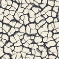 Cracked Earth Texture Pattern for Environmental and Climate Change Concepts. Royalty Free Stock Photo