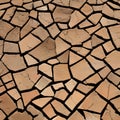 726 Cracked Earth Texture: A textured and weathered background featuring cracked earth textures in rugged and desert tones that