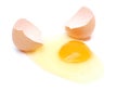 Cracked Egg Royalty Free Stock Photo