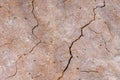 Cracked flatbreads snack texture resembling dry ground. Drought concept Royalty Free Stock Photo
