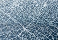The texture of broken glass, broken glass, you can see the edges of the crack and individual pieces of glass Royalty Free Stock Photo