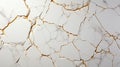 Cracked gold wall Royalty Free Stock Photo