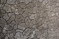 The cracked ground, Ground in drought, Soil texture and dry mud, Dry land Royalty Free Stock Photo